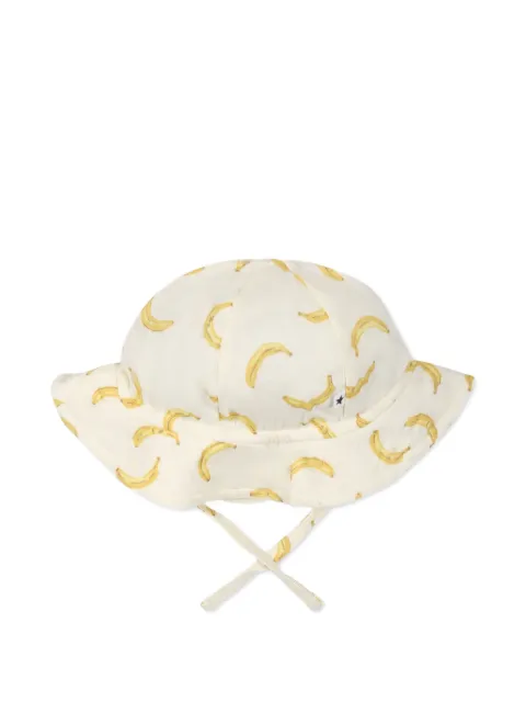 Molo gorro de pescador con plátanos estampados