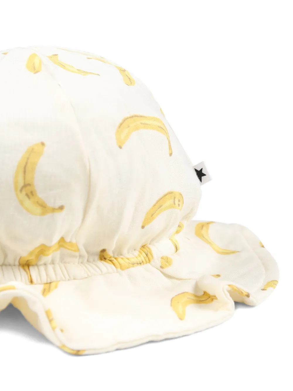Shop Molo Banana-print Sun Hat In 中性色