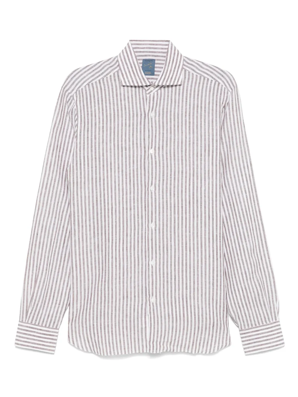 Barba camisa de lino | blanco | Image 1