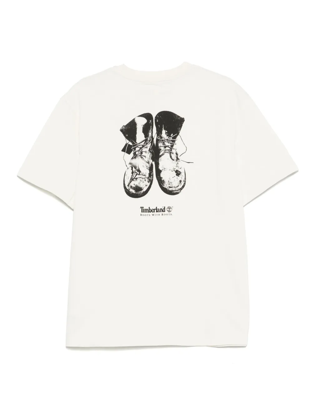 Timberland T-shirt met tekst - Wit