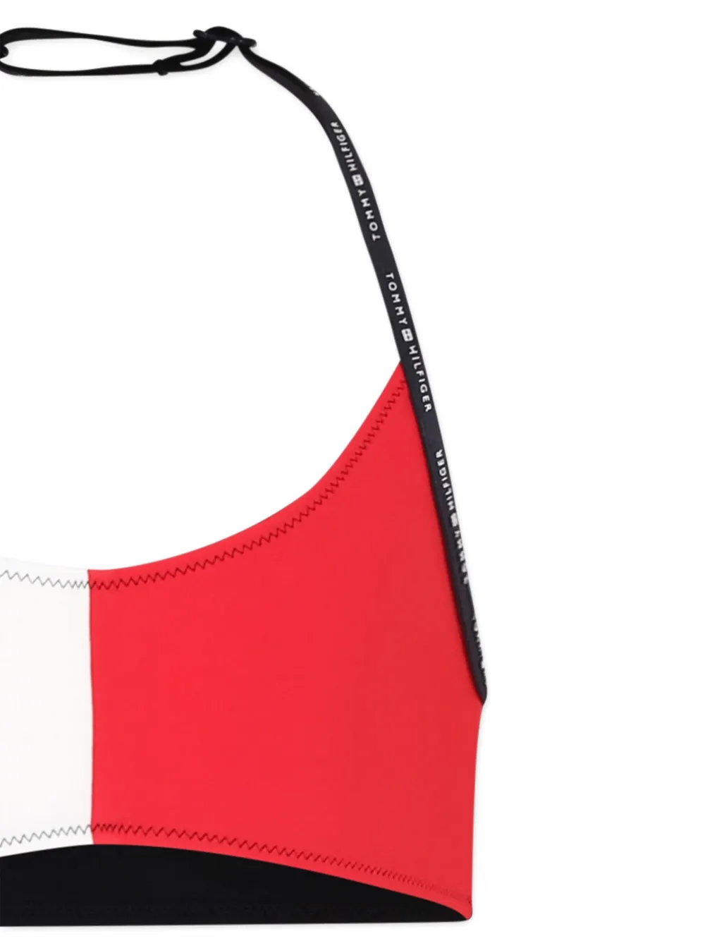 Tommy Hilfiger Junior Bikini met colourblocking Blauw