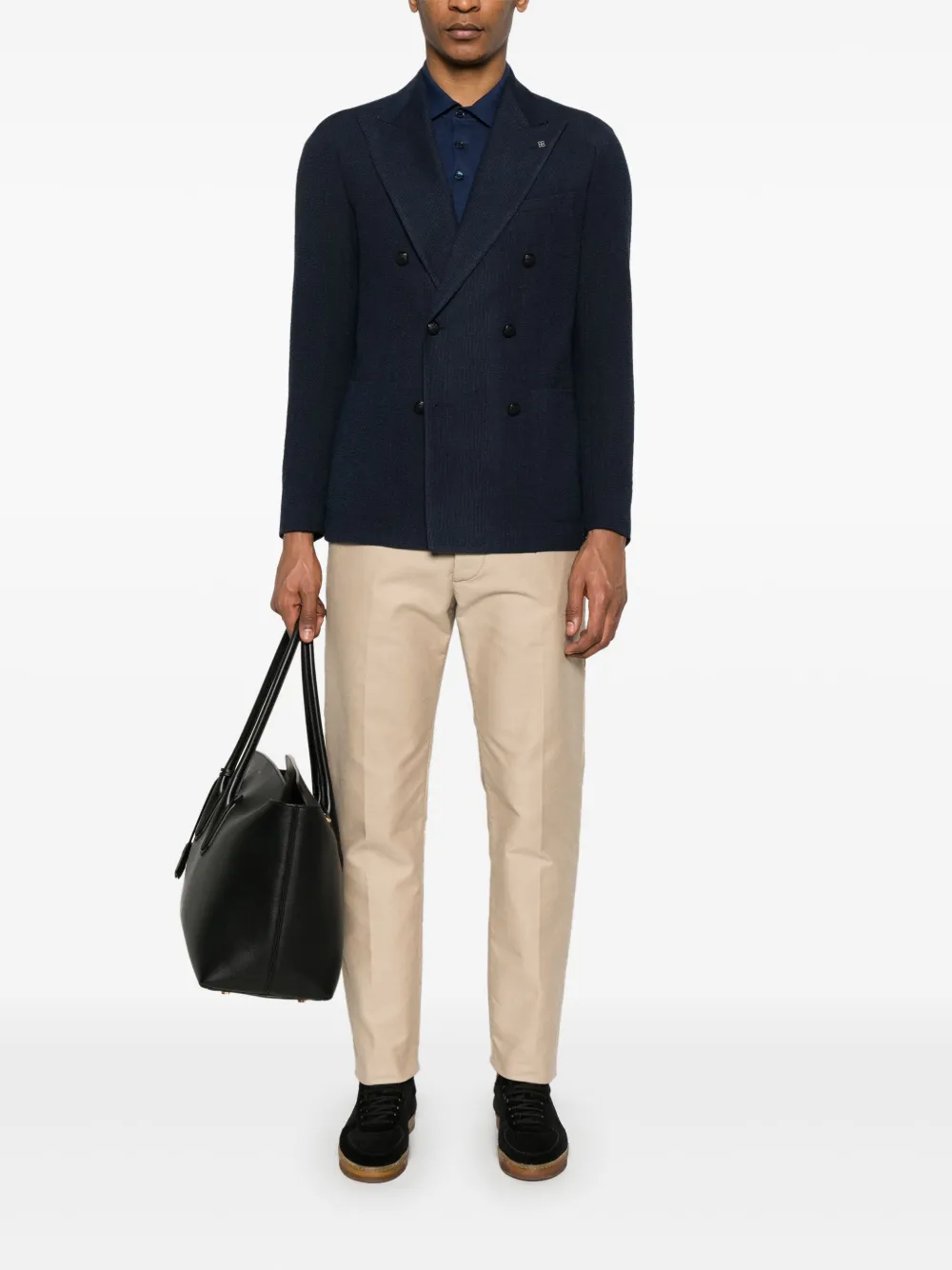 TAGLIATORE DOUBLE-BREASTED BLAZER