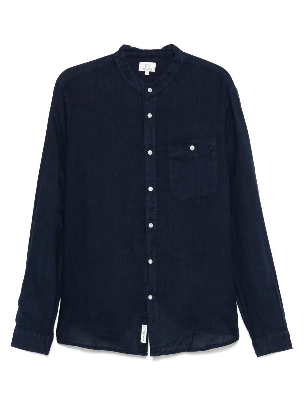 Woolrich camisa de lino | azul | Image 1