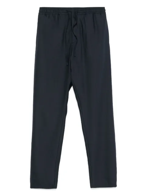 Canali drawstring-waistband trousers