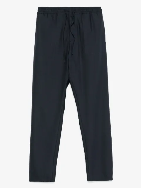 Canali drawstring-waistband trousers