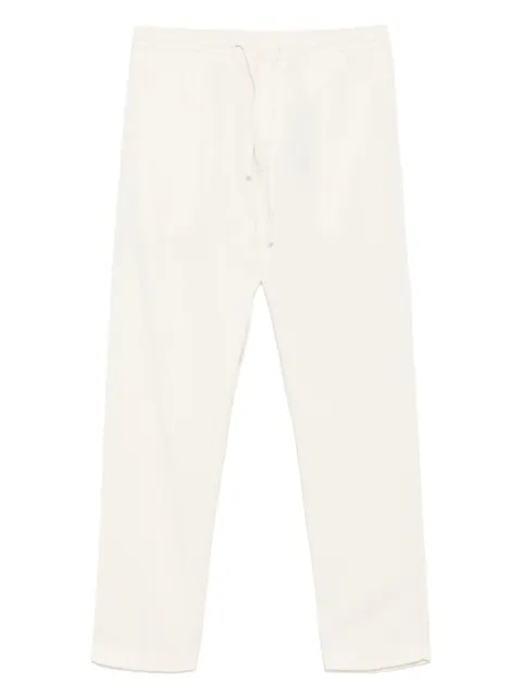 Canali drawstring-waistband trousers