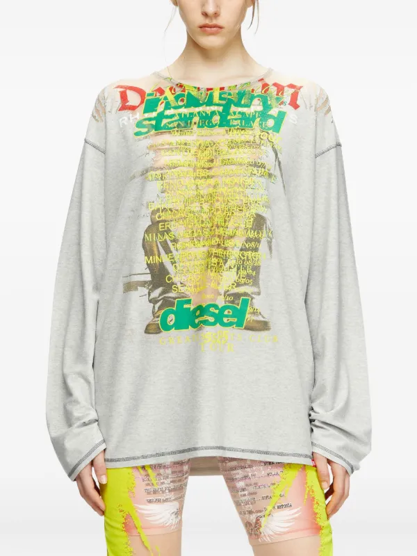 Diesel Remaster Capsule T-Jerry-B T-shirt | White | FARFETCH FI