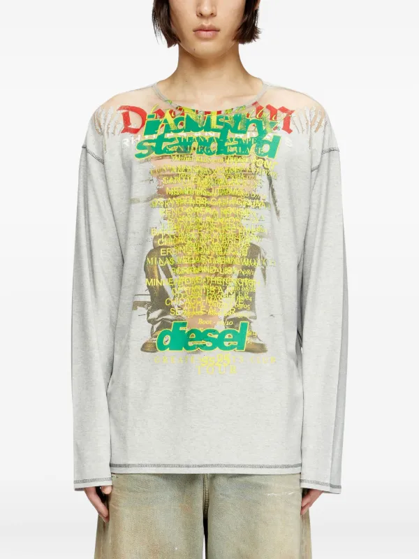 Diesel Remaster Capsule T-Jerry-B T-shirt | White | FARFETCH CH
