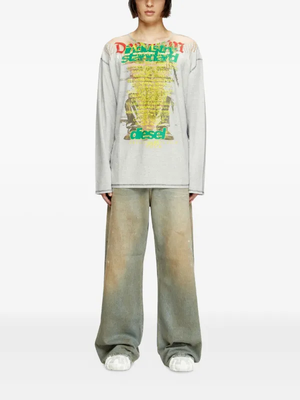Diesel Remaster Capsule T-Jerry-B T-shirt | White | FARFETCH CH
