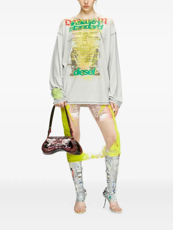 Diesel Remaster Capsule T-Jerry-B T-shirt | White | FARFETCH CH