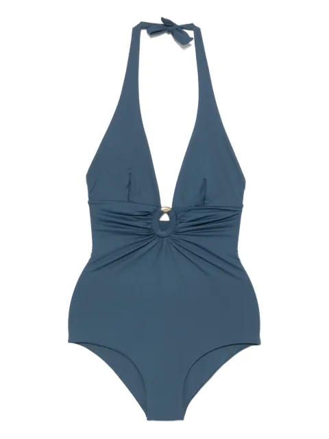 Fisico traje de baño con cuello halter