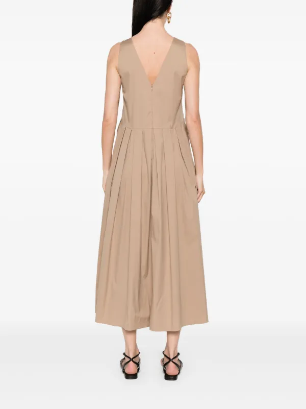 ワンピース S Max Mara 'Moira' dress S Max Mara Moira Midi Dress | Brown | FARFETCH