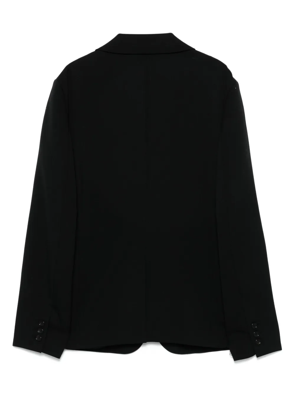 Black Comme Des Garçons zip-detail blazer | Blazers | Image 2