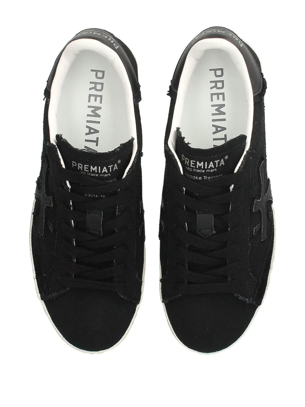 PREMIATA 24AW スニーカー ブラック系 Made In Italy Premiata Steven Sneakers | Black | FARFETCH PL
