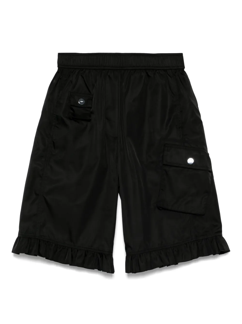 GANNI duchess Bermuda shorts | Black | Image 1