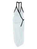 Christopher Esber sleeveless jersey dress - Blue