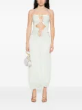 Christopher Esber paisley-ring dress - Green