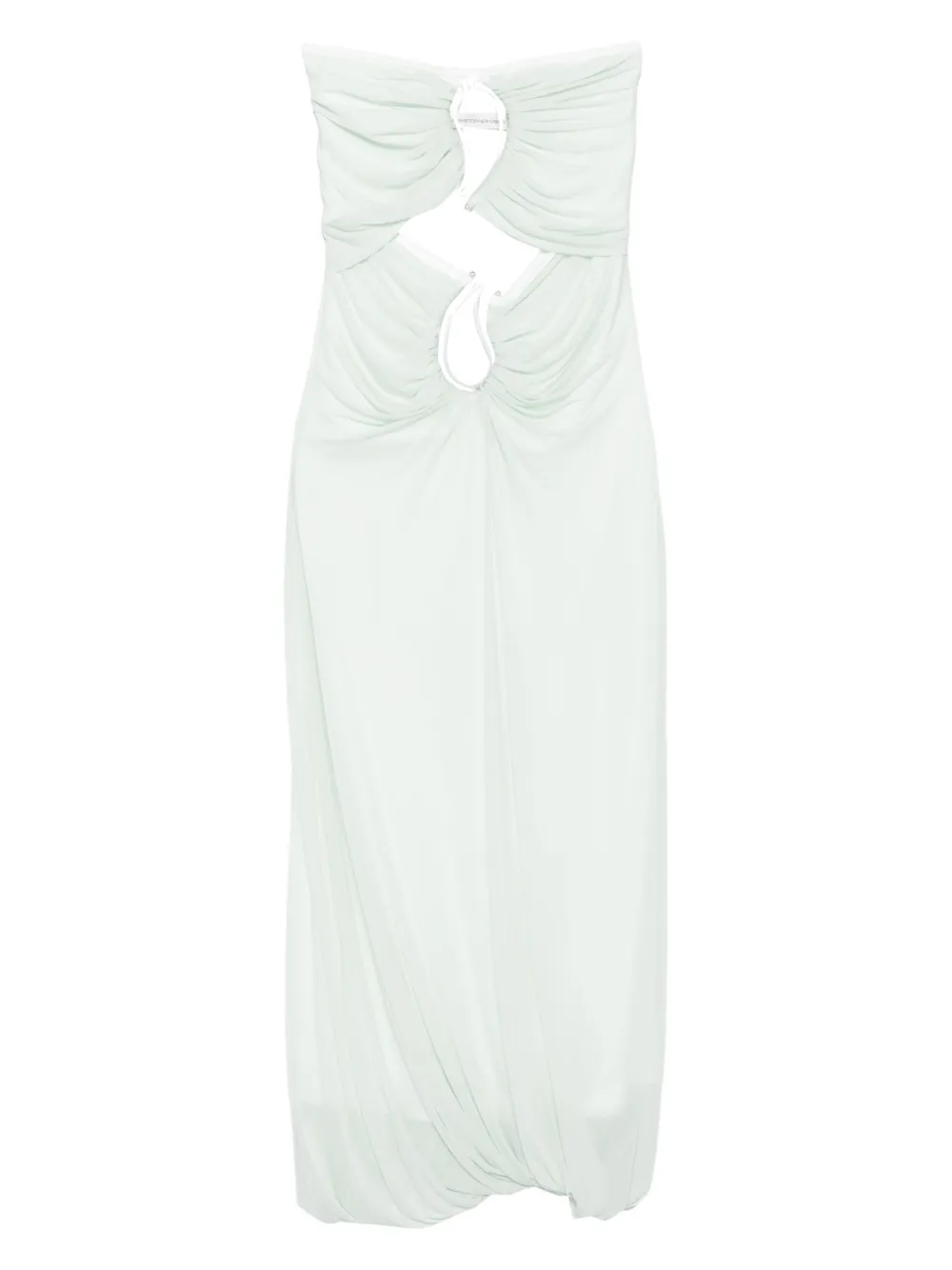 Christopher Esber paisley-ring dress | Green | Image 1