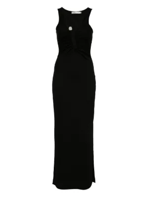 sachin and babi light blue dress Black Hanging Neck Style Elegant Aura Evening Dress Tight-Fitting Split  Fishtail Designer Dress - Dress and Ladies Dress price