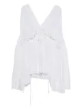 Christopher Esber cotton-blend dress - White