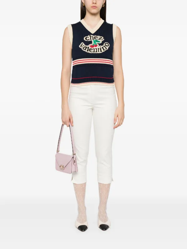 ジャケット VALENTINO GARAVANI Cream Wool Blend Vest Cream wool blend vest – G&B
