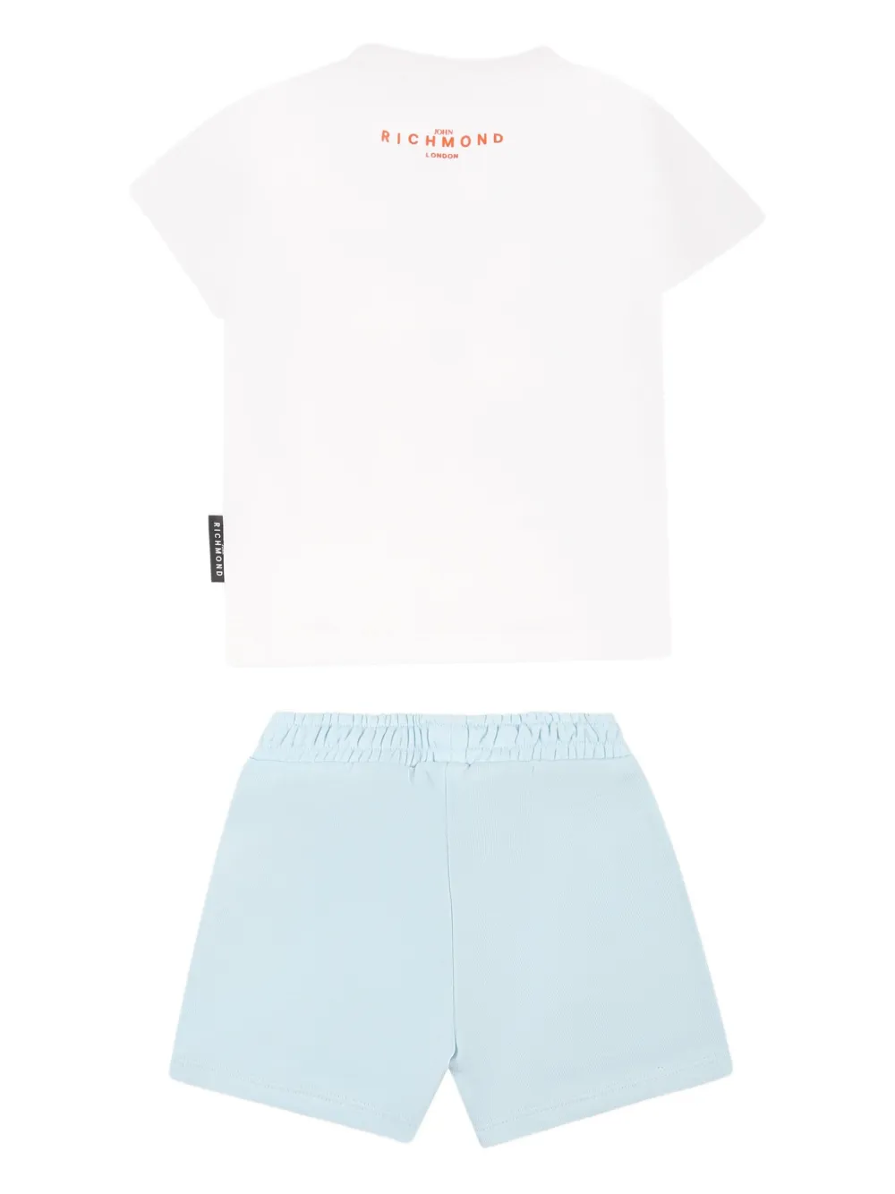 John Richmond Junior logo-printed T-shirt and shorts set | Short Sets | Image 2
