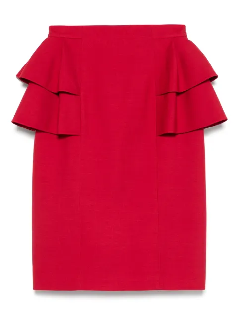 Valentino Garavani virgin wool-silk skirt