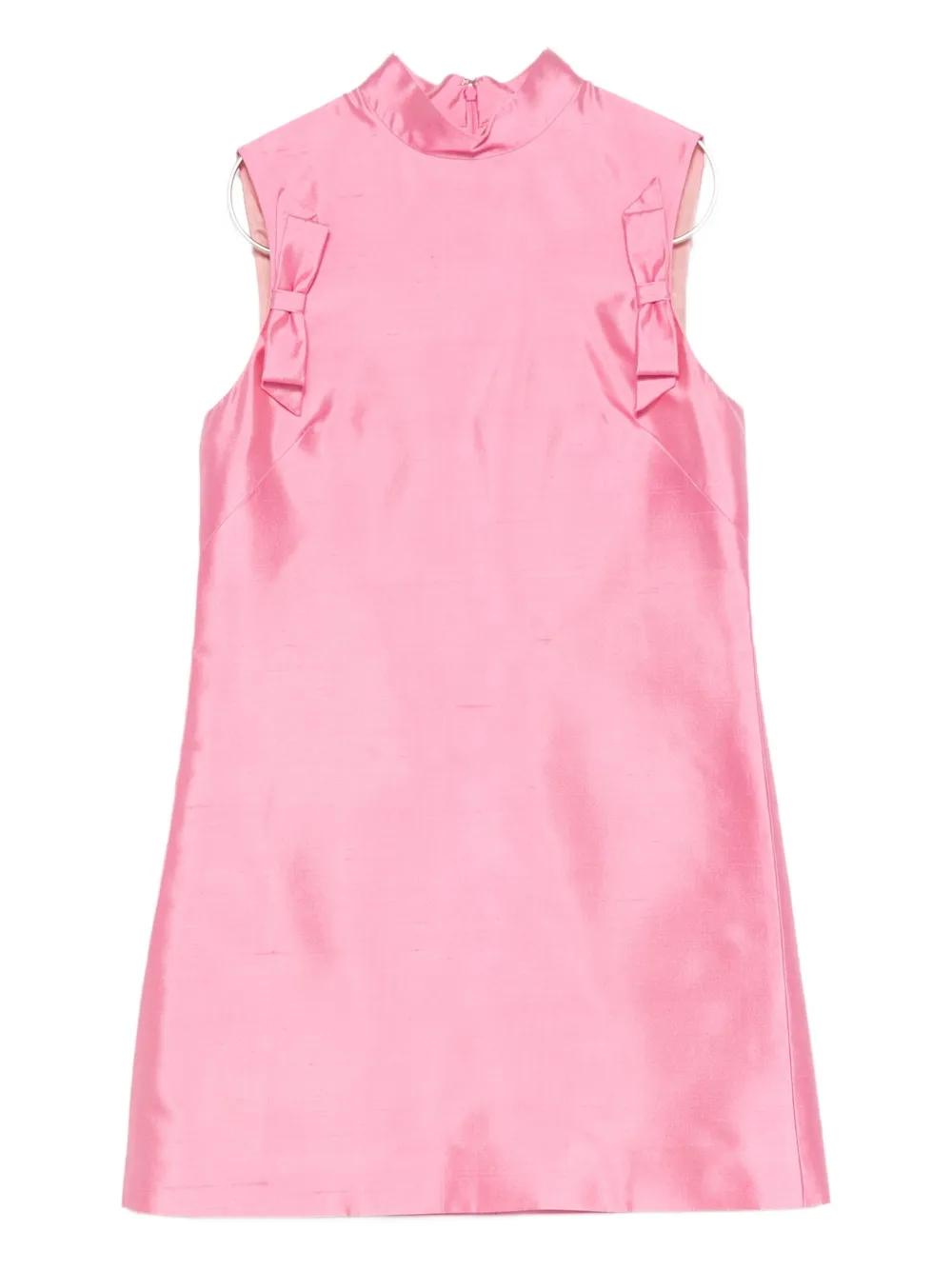 Valentino Garavani bow-detail mini dress Roze