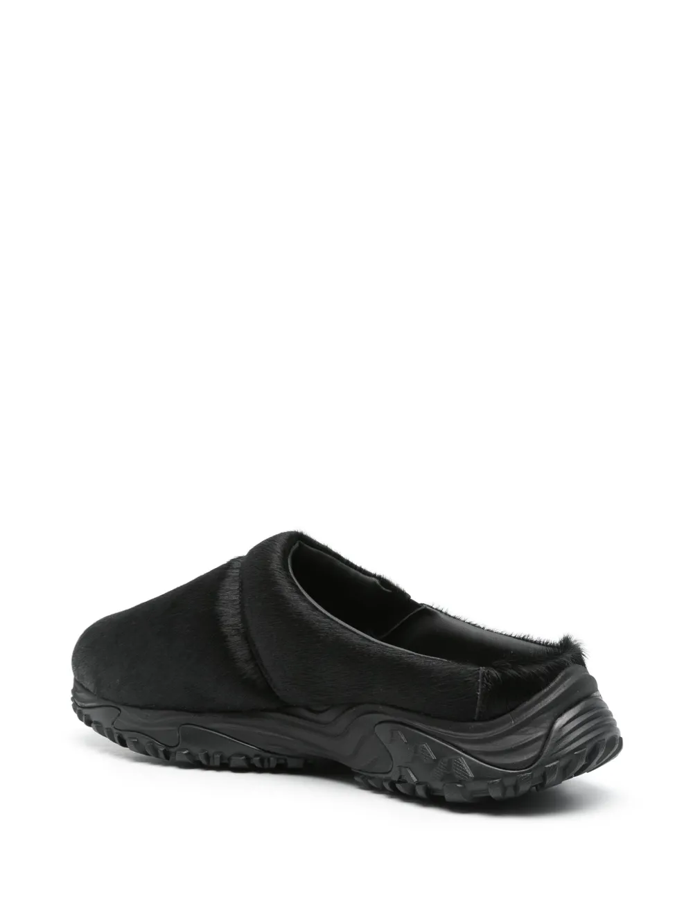 Clarks x Martine Rose Clog 1 slippers BLACK INT LEA