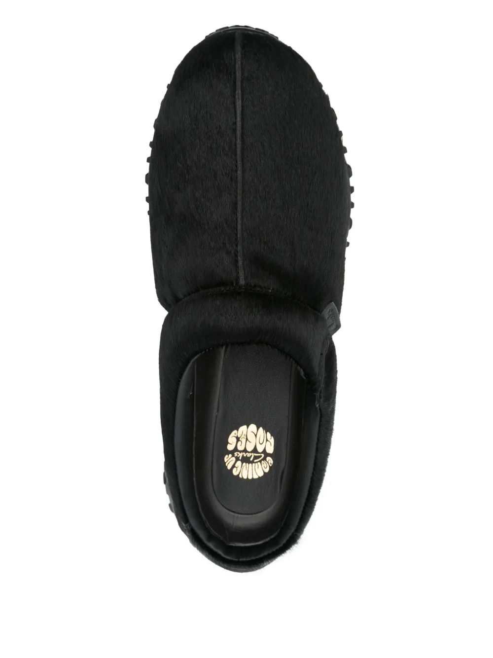 Clarks x Martine Rose Clog 1 slippers BLACK INT LEA