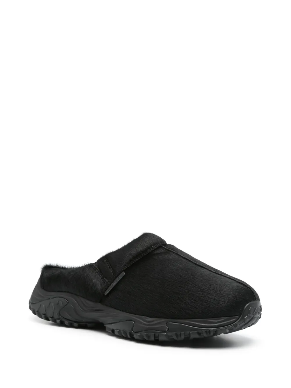 Clarks x Martine Rose Clog 1 slippers BLACK INT LEA