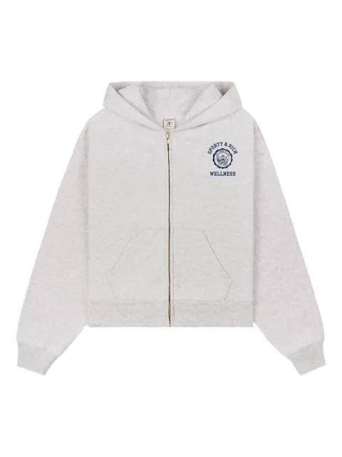 Sporty & Rich sudadera corta con capucha