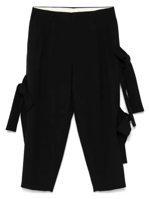 Comme des Garçons Homme Plus knot-detail trousers