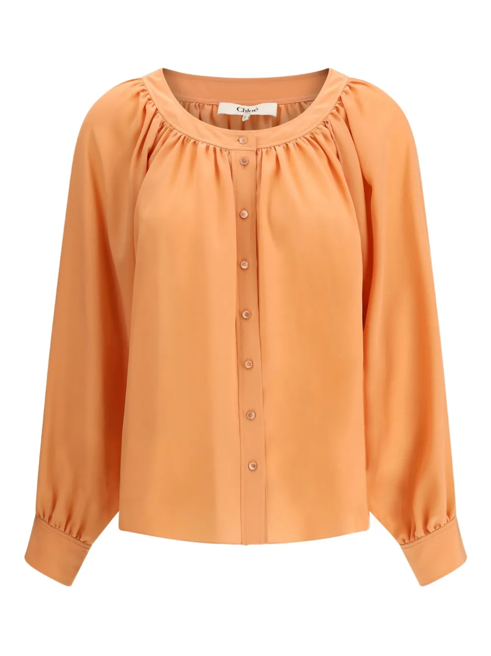 Chloé Shirt met ronde hals Oranje