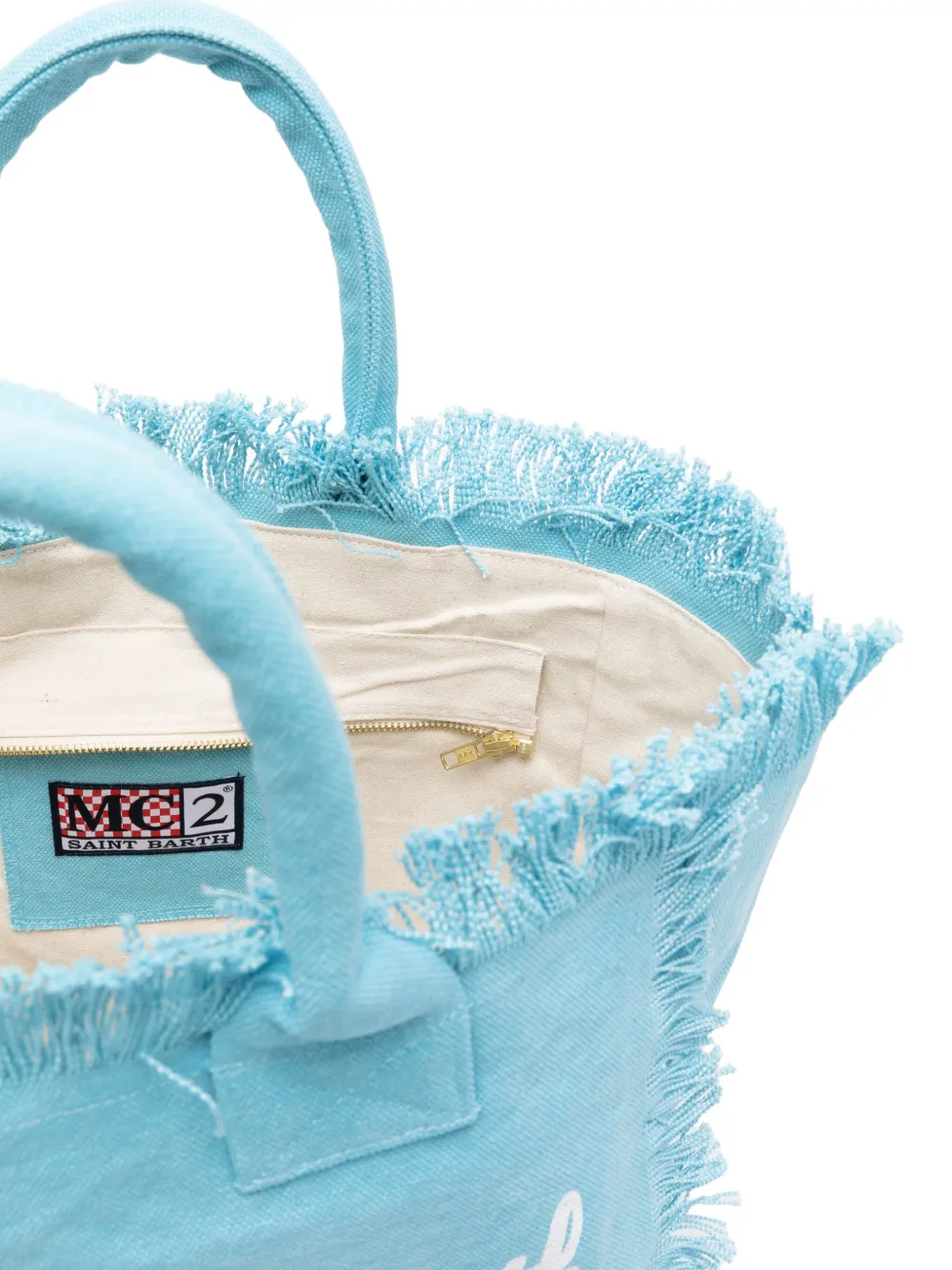 MC2 Saint Barth Vanity shopper Blauw