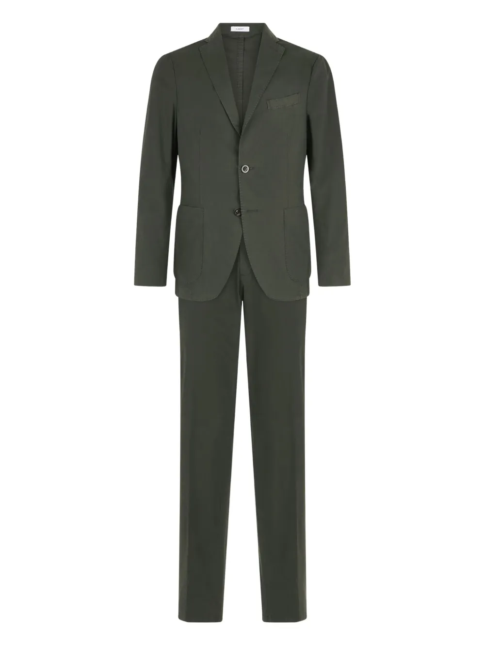 Boglioli poplin suit | Green | Image 1