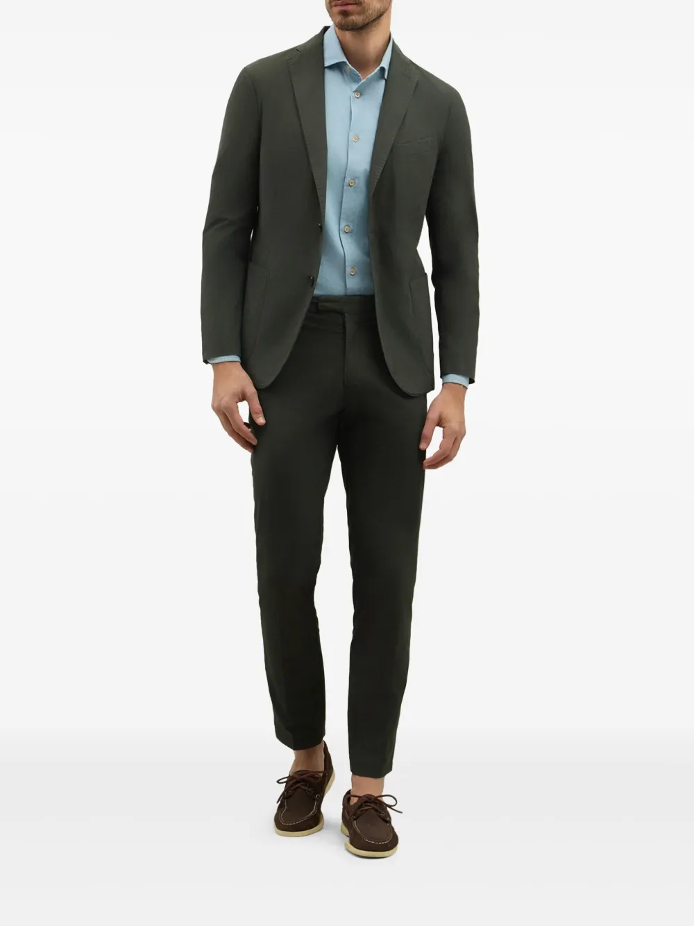 Boglioli poplin suit | Single Breasted Suits | Image 2