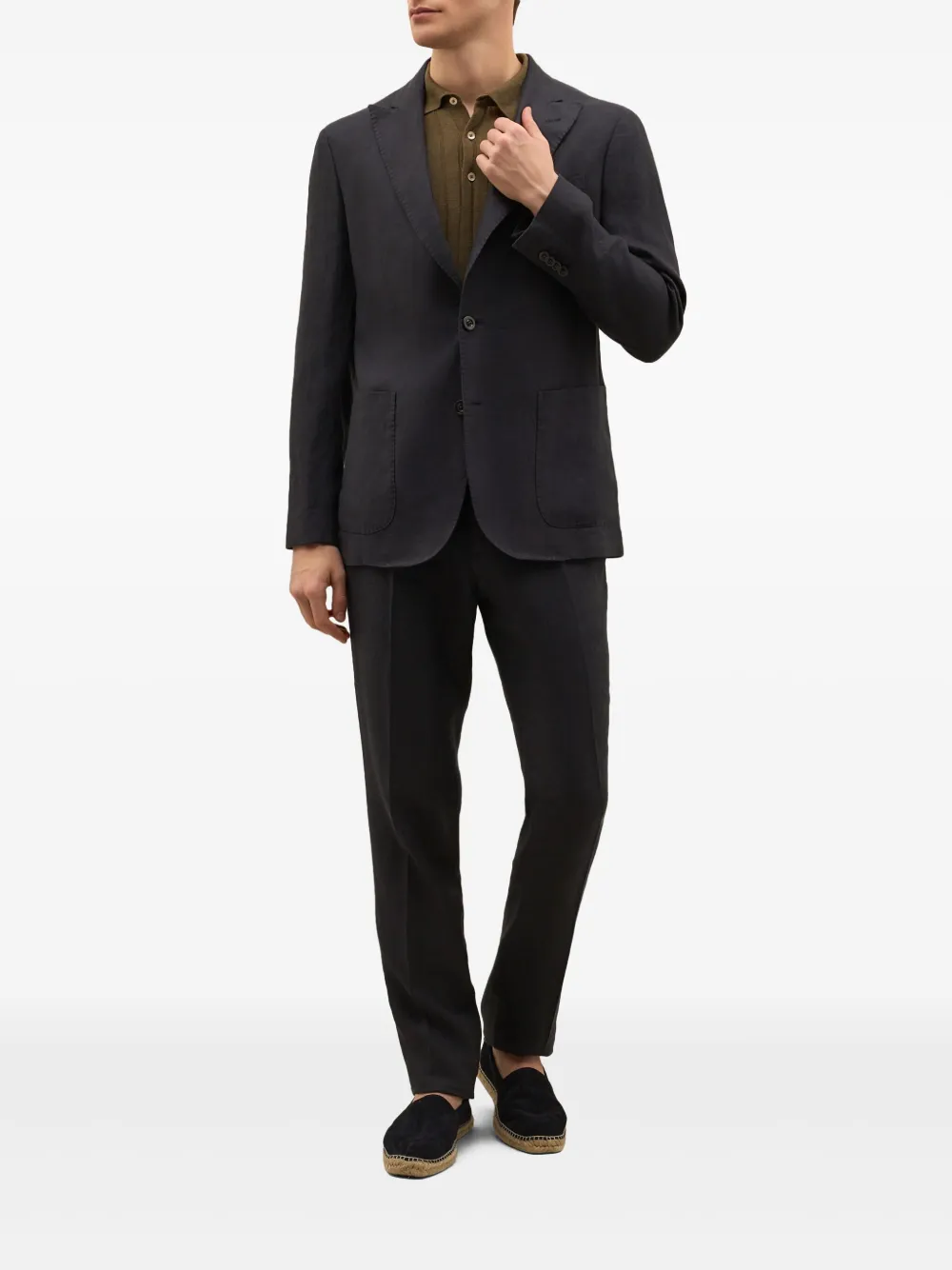 Boglioli linen suit | Single Breasted Suits | Image 2