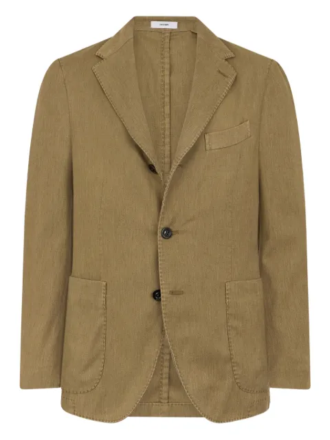 Boglioli linen-blend blazer
