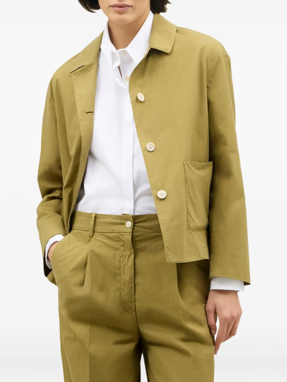 Boglioli button-down jacket | Green | Image 1