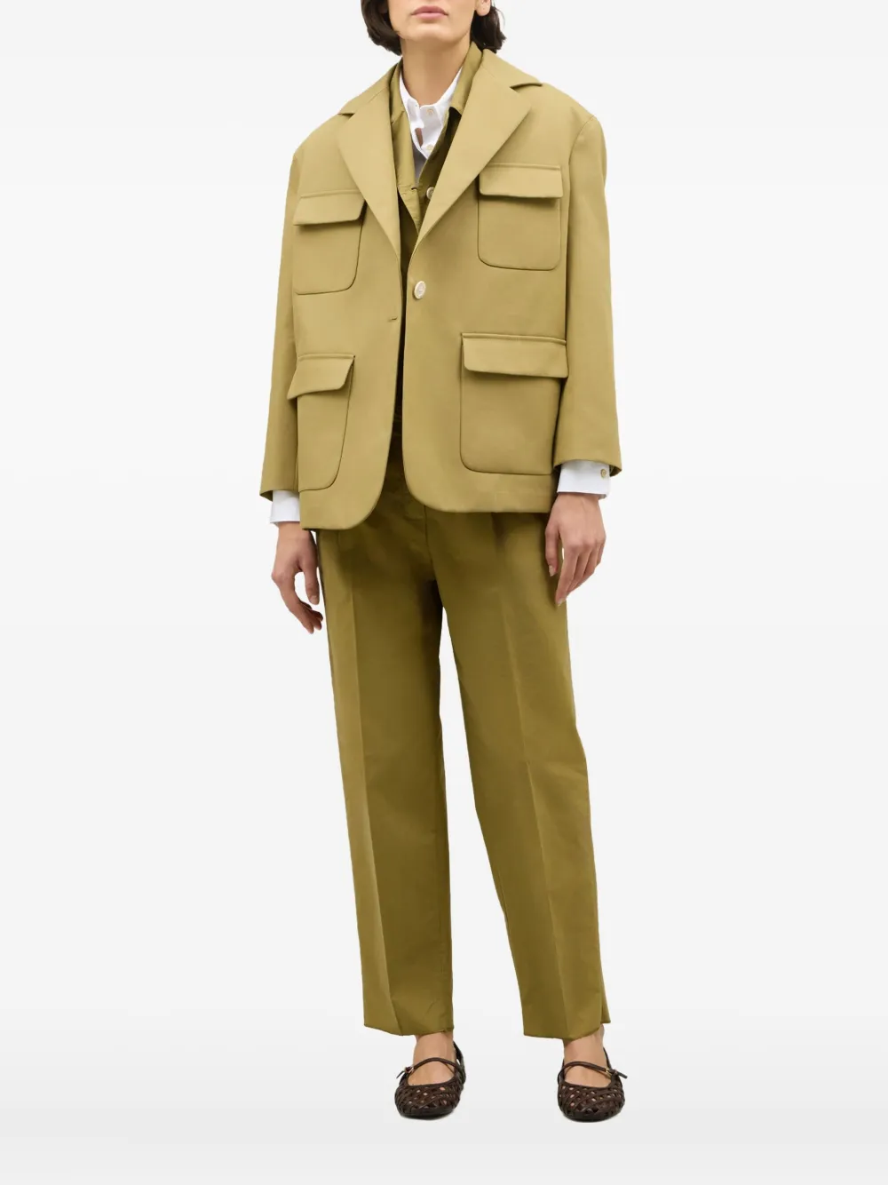 Boglioli blazer con botones | verde | Image 1