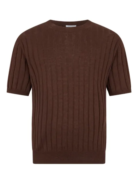 Boglioli ribbed-knit T-shirt