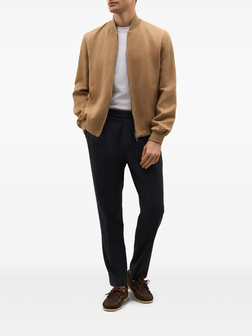 Boglioli chamarra bomber con cuello estilo béisbol | Chamarras bomber | Image 2
