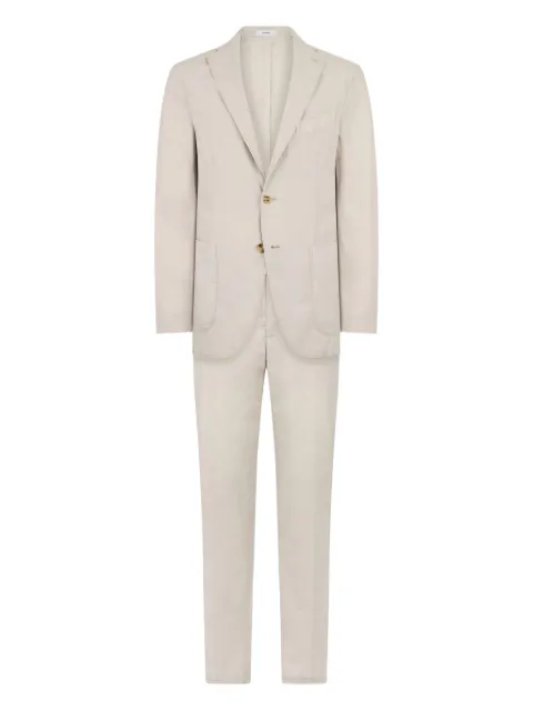 Boglioli garment-dyed suit
