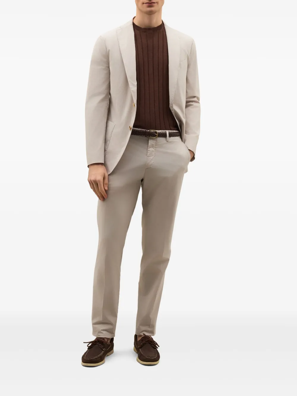 Boglioli garment-dyed suit | Single Breasted Suits | Image 2