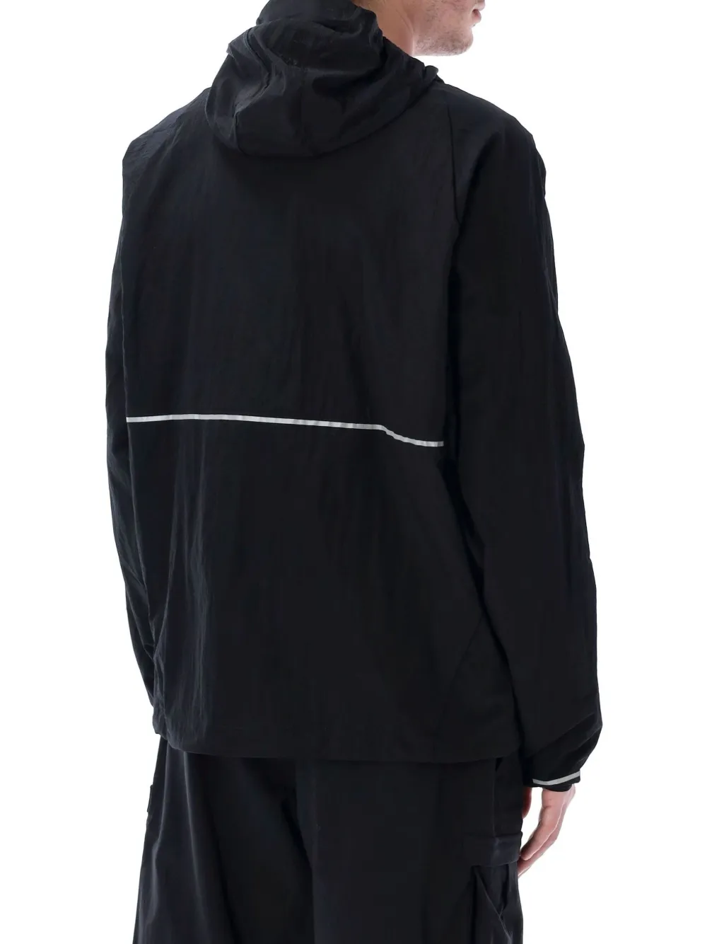 Nike Windjack met logoprint Zwart