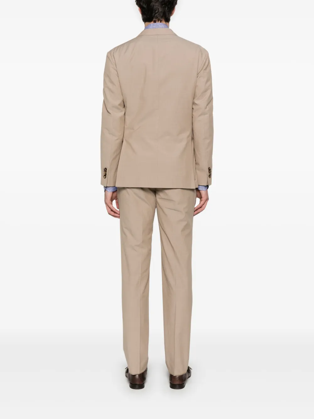 Boglioli Pak met enkele rij knopen Beige
