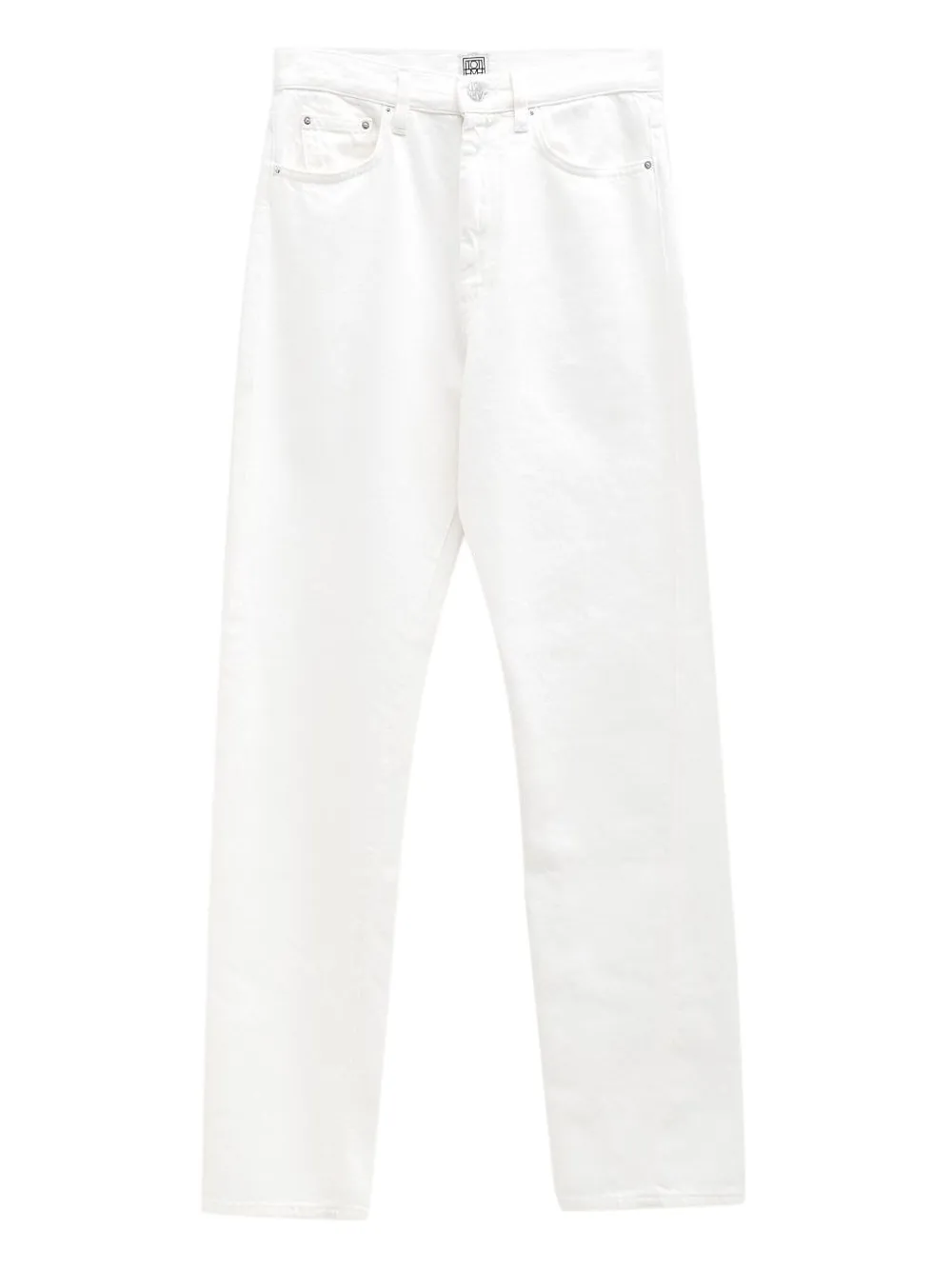 TOTEME Straight broek Wit