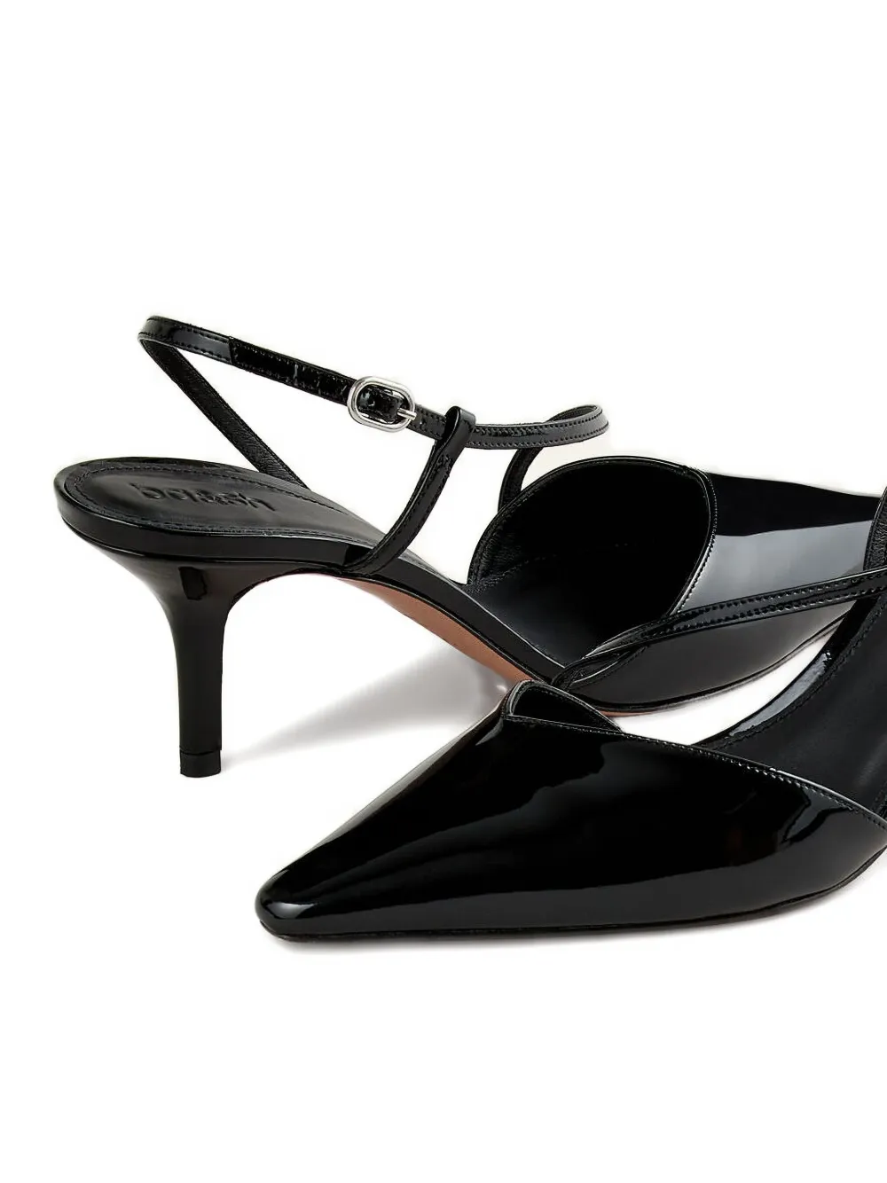 Ba&sh Colce Slingback Pointed-toe Pumps In Black