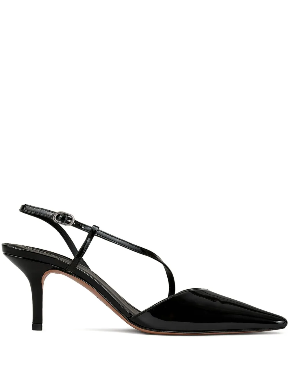 Ba&sh Colce Slingback Pointed-toe Pumps In Black